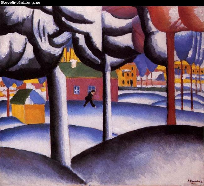 Kazimir Malevich Winter,